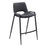 Zuo Modern Desi Counter Stool Set of 2, Black