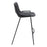 Zuo Modern Desi Counter Stool Set of 2, Black