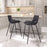 Zuo Modern Desi Counter Stool Set of 2, Black