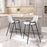 Zuo Modern Desi Counter Stool Set of 2, White