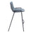 Zuo Modern Desi Counter Stool Set of 2, Azure Gray