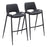 Zuo Modern Desi BarStool Set of 2, Black - 109540