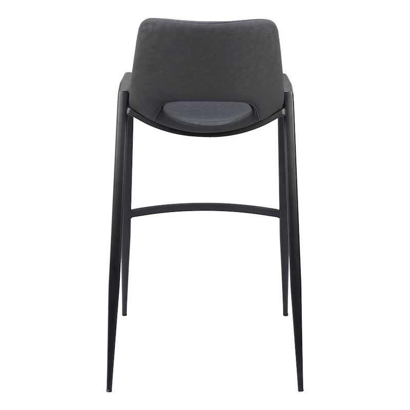 Zuo Modern Desi BarStool Set of 2, Black