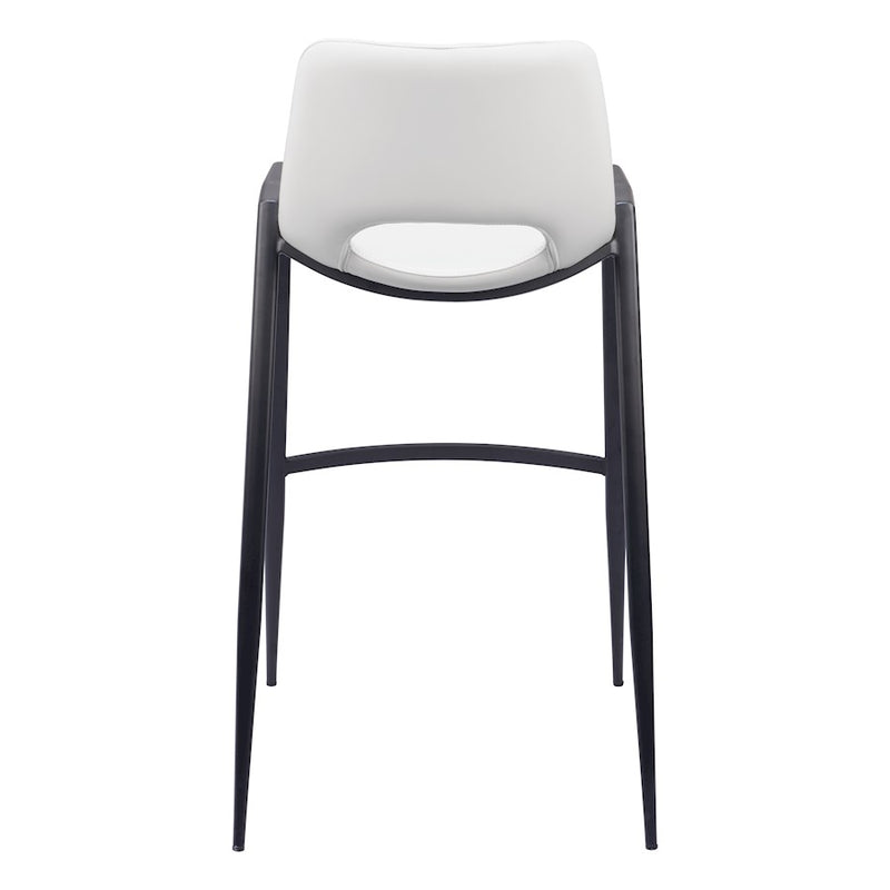 Zuo Modern Desi BarStool Set of 2, White