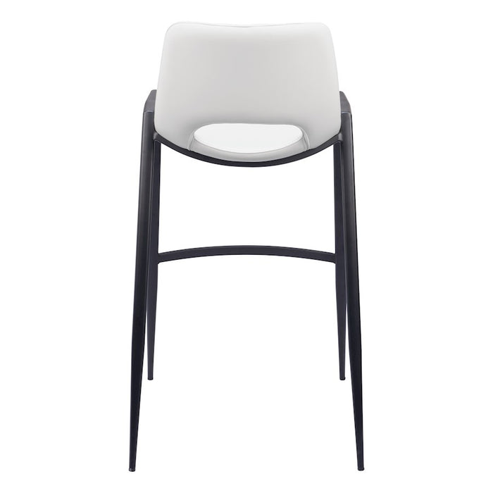 Zuo Modern Desi BarStool Set of 2, White