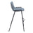 Zuo Modern Desi BarStool Set of 2, Azure Gray