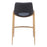 Zuo Modern Desi Counter Stool Set of 2, Black/Gold