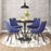 Zuo Modern Opus Dining Table, Black