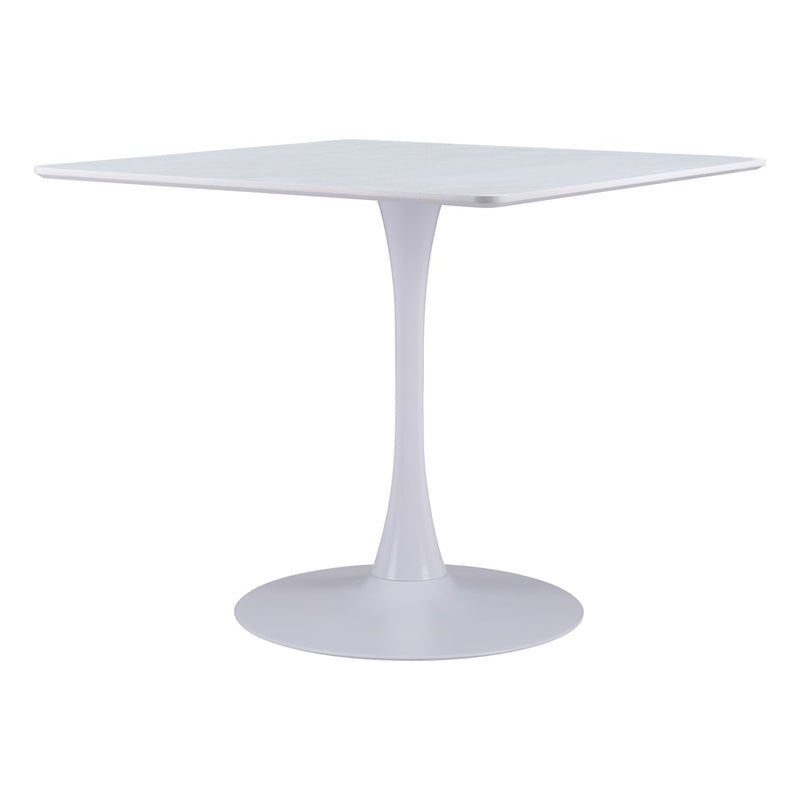 Zuo Modern Molly Dining Table, White