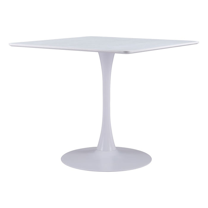 Zuo Modern Molly Dining Table, White