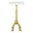 Zuo Modern Maurice Side Table, White/Gold