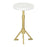 Zuo Modern Maurice Side Table, White/Gold