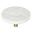 Zuo Modern Maurice Side Table, White/Gold