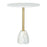 Zuo Modern Cynthia Side Table, White/Gold
