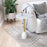 Zuo Modern Cynthia Side Table, White/Gold
