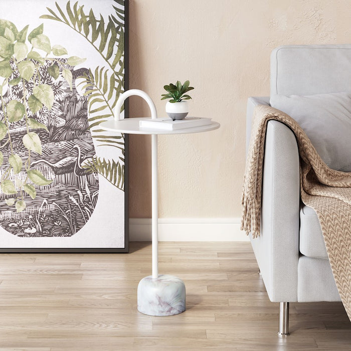 Zuo Modern Will Side Table, White