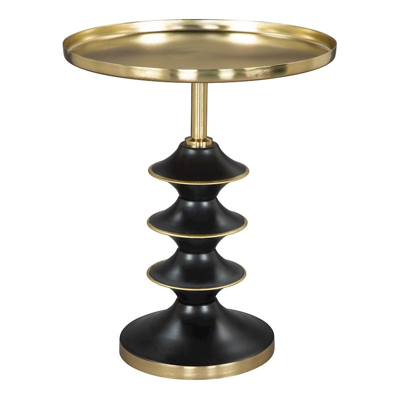 Zuo Modern Donahue Side Table, Gold/Black