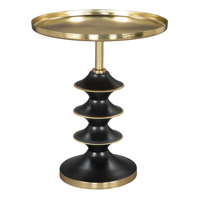 Zuo Modern Donahue Side Table, Gold/Black