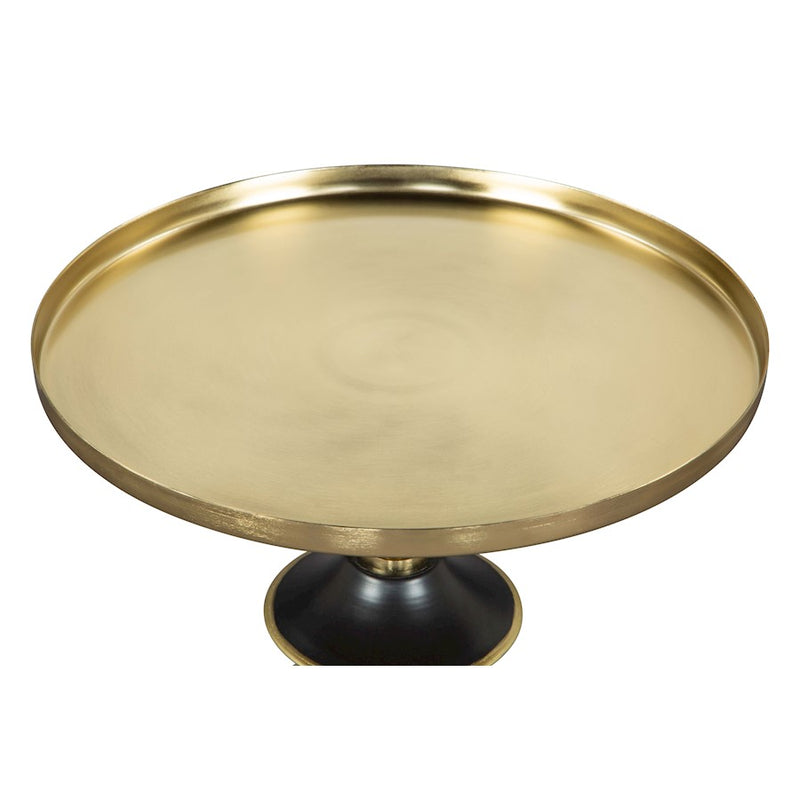 Zuo Modern Donahue Side Table, Gold/Black