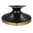 Zuo Modern Donahue Side Table, Gold/Black