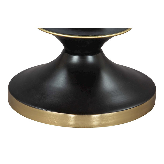 Zuo Modern Donahue Side Table, Gold/Black