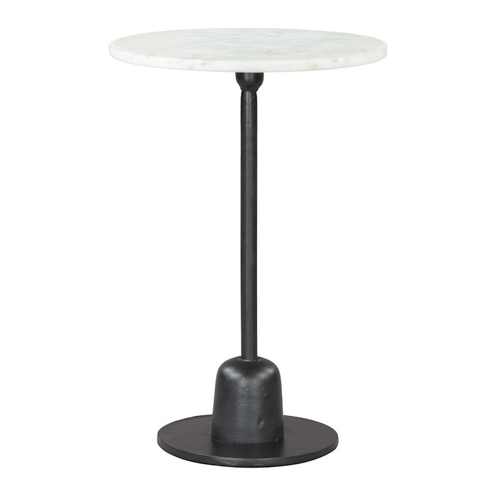 Zuo Modern Whammy Side Table, White/Black - 109567