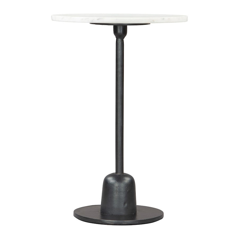 Zuo Modern Whammy Side Table, White/Black