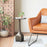 Zuo Modern Lexi Side Table, Charcoal