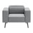 Zuo Modern Milan Armchair, Dark Gray