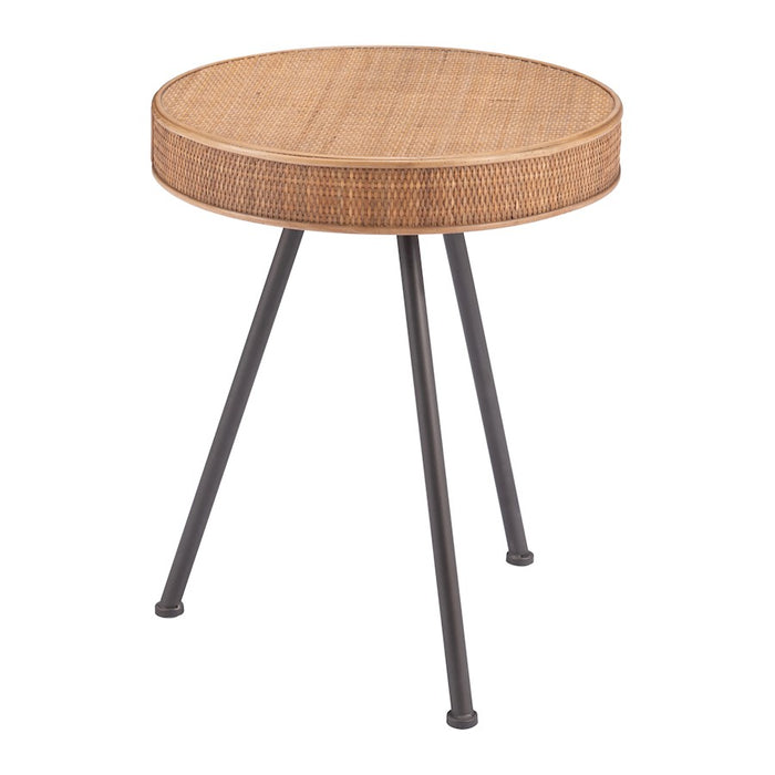 Zuo Modern Stuart Side Table, Natural