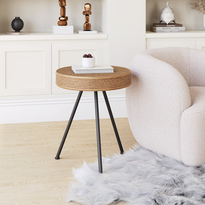 Zuo Modern Stuart Side Table, Natural