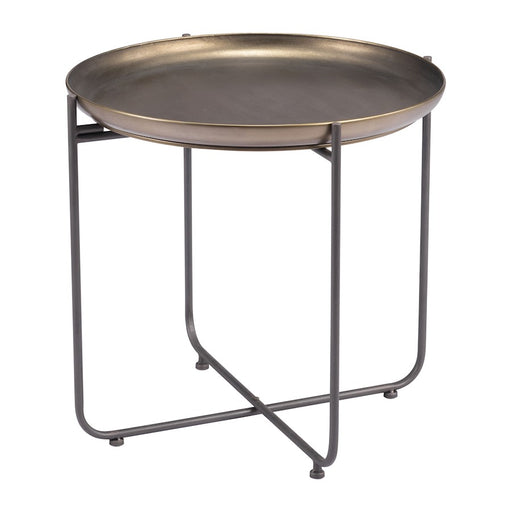 Zuo Modern Bronson Side Table, Bronze