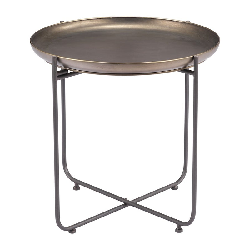 Zuo Modern Bronson Side Table, Bronze