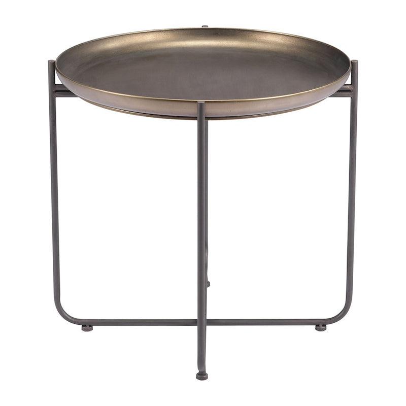 Zuo Modern Bronson Side Table, Bronze