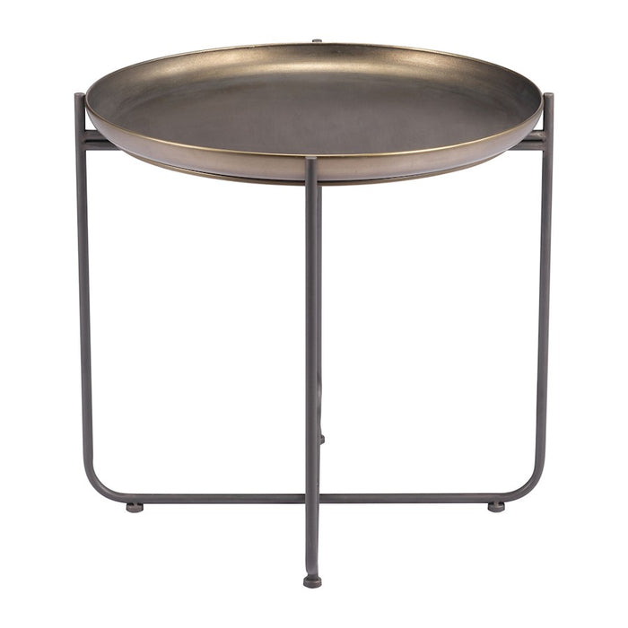 Zuo Modern Bronson Side Table, Bronze
