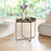 Zuo Modern Bronson Side Table, Bronze