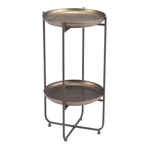 Zuo Modern Bronson Accent Table, Bronze - 109597