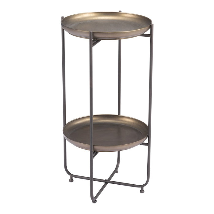 Zuo Modern Bronson Accent Table, Bronze