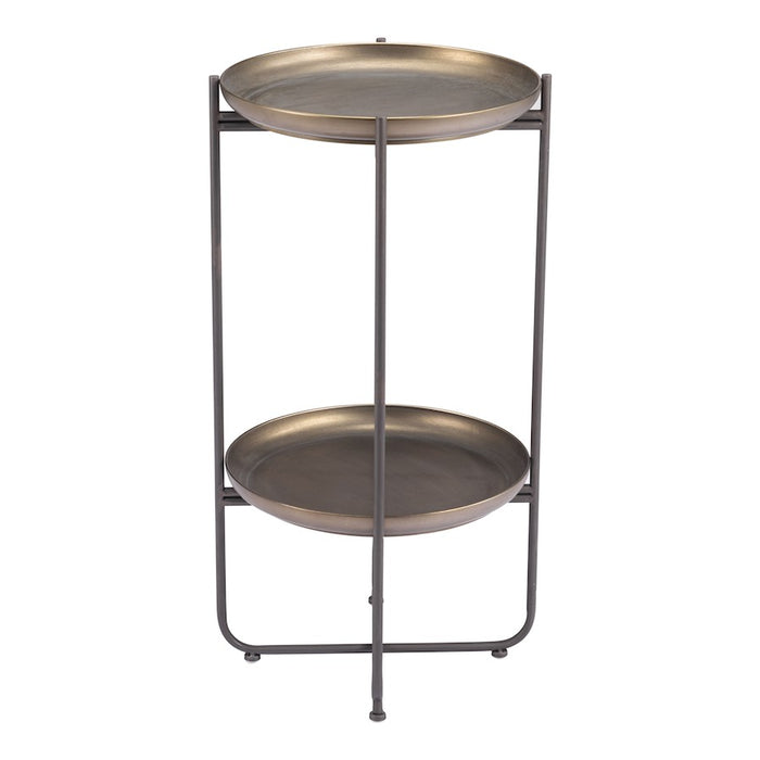 Zuo Modern Bronson Accent Table, Bronze