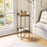 Zuo Modern Bronson Accent Table, Bronze