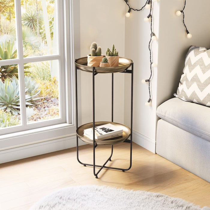 Zuo Modern Bronson Accent Table, Bronze