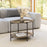 Zuo Modern Bronson Coffee Table, Bronze
