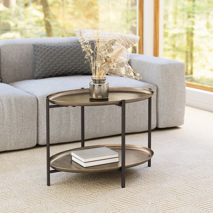 Zuo Modern Bronson Coffee Table, Bronze