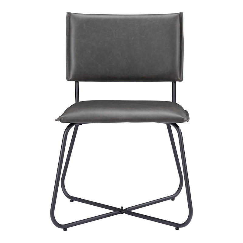 Zuo Modern Grantham Dining Chair Set of 2, Vintage Gray
