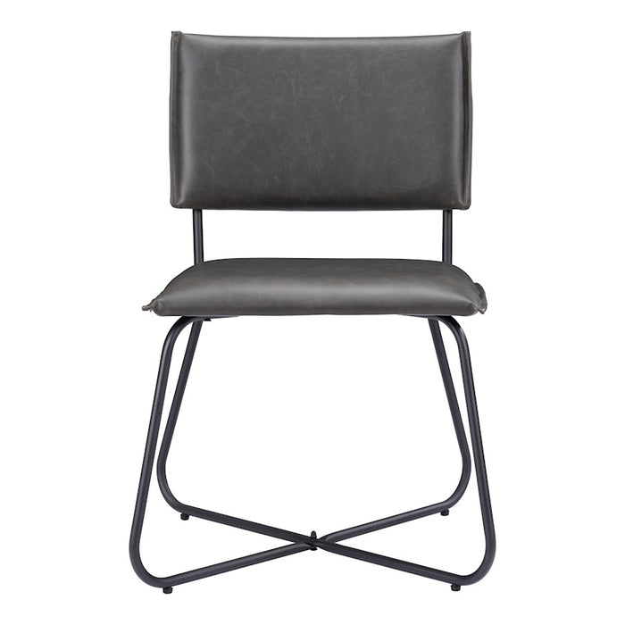 Zuo Modern Grantham Dining Chair Set of 2, Vintage Gray