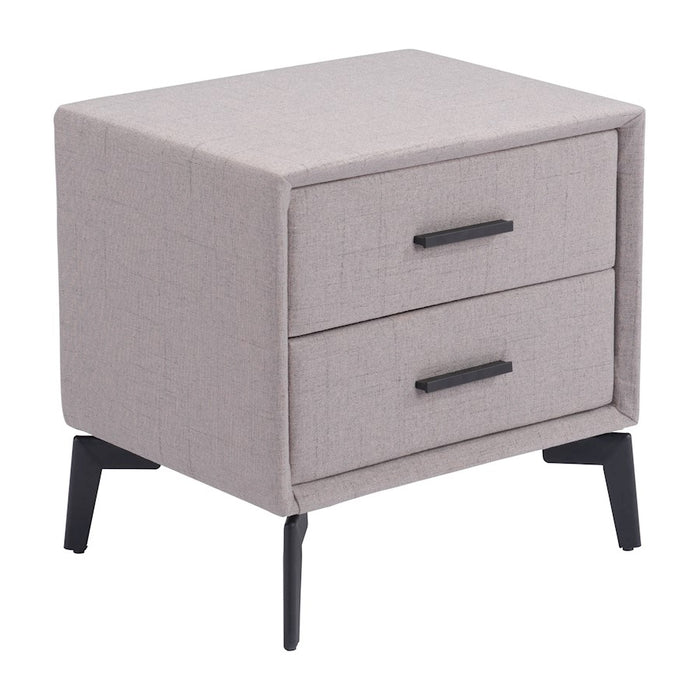 Zuo Modern Halle Side Table, Gray - 109623