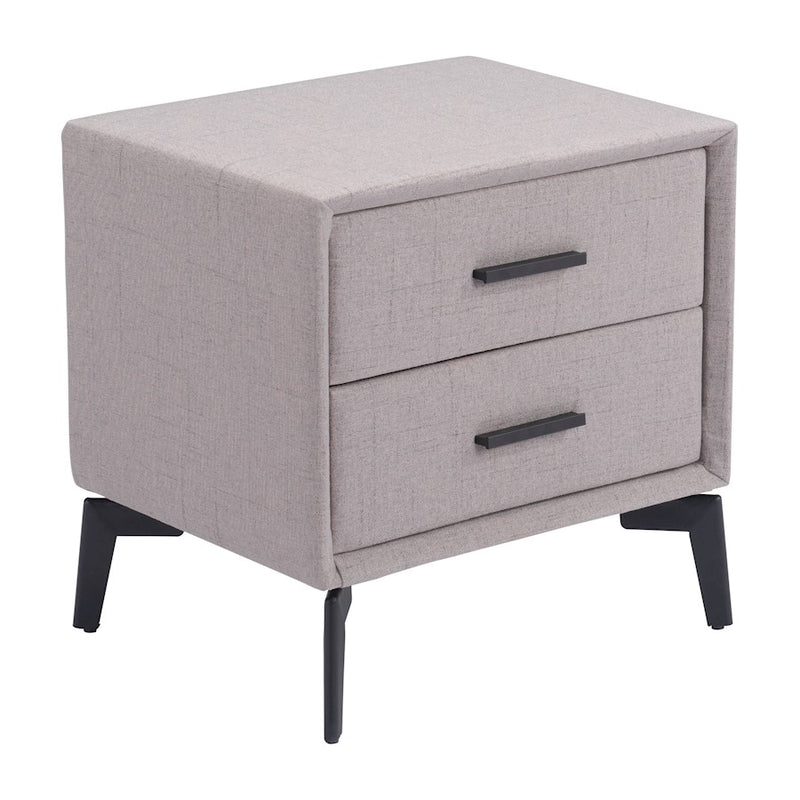 Zuo Modern Halle Side Table, Gray
