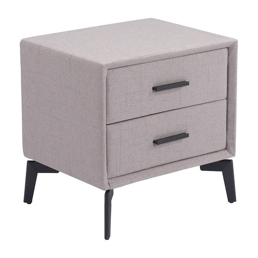 Zuo Modern Halle Side Table, Gray