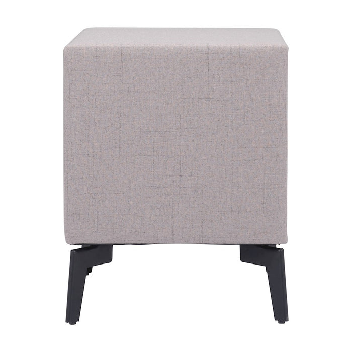 Zuo Modern Halle Side Table, Gray