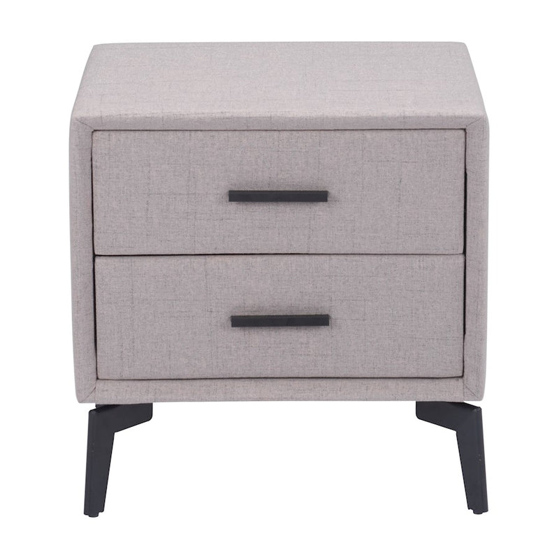 Zuo Modern Halle Side Table, Gray